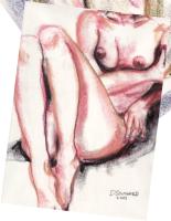 Pastel Drawing by David Hinkle Southard
